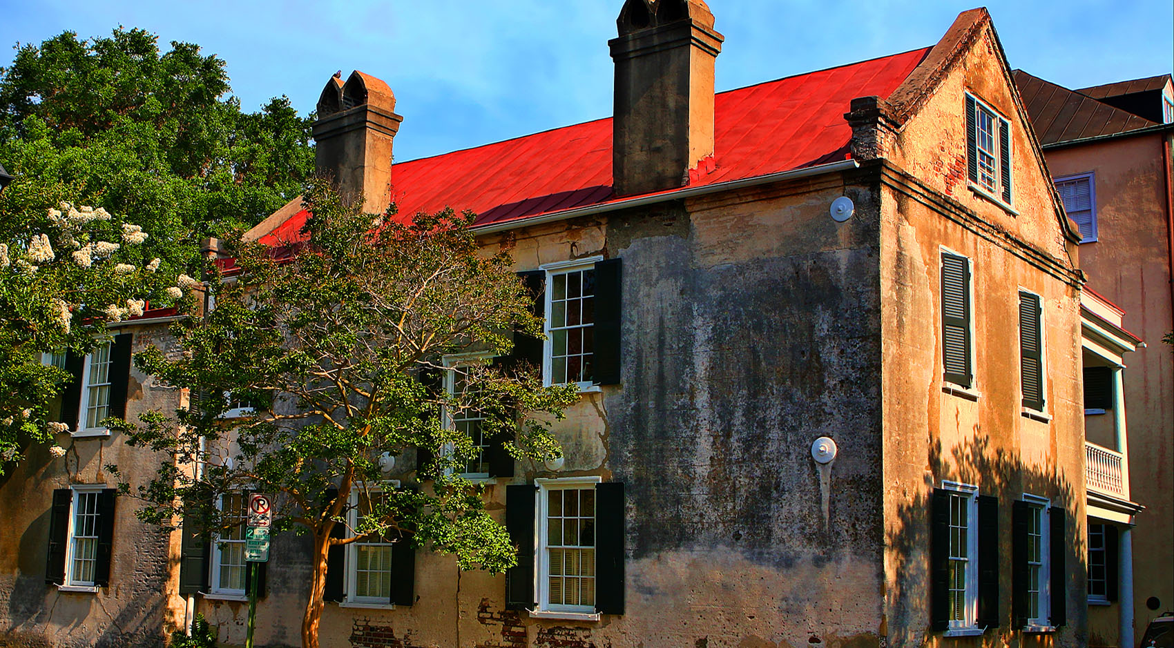 Historic building in Charleston SC 