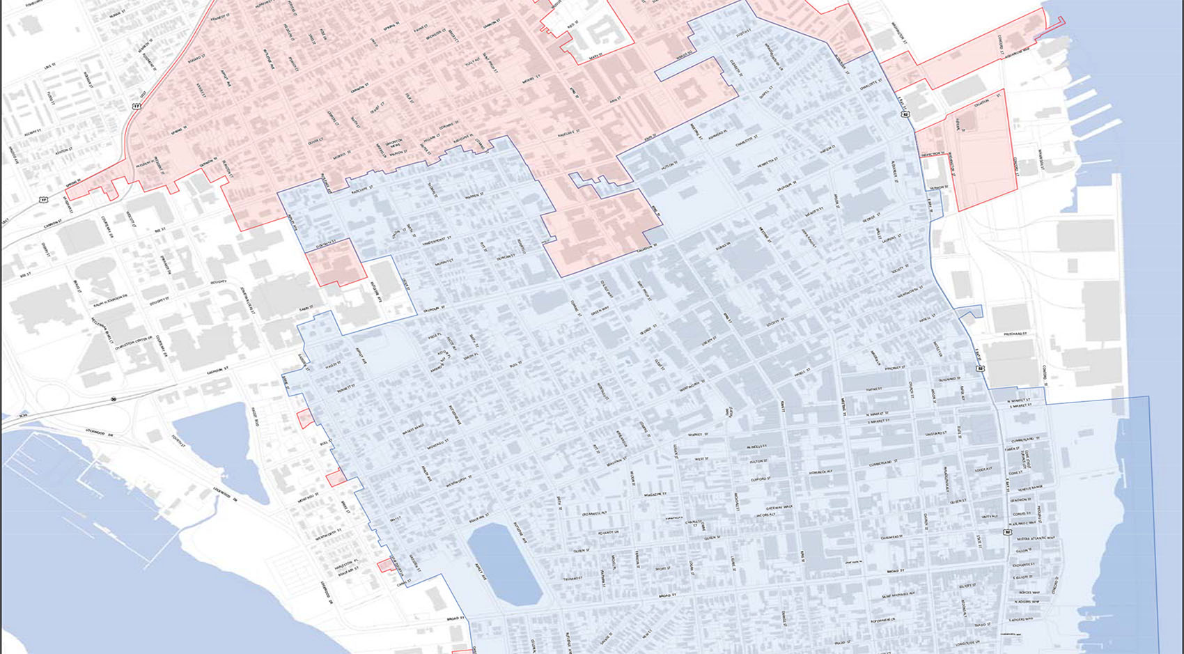 Fema flood zone map of Charleston SC 