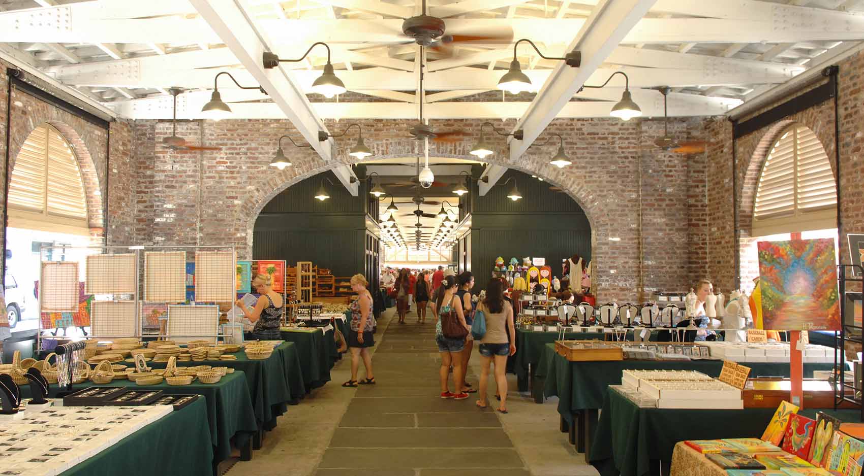 Charleston Market in Charleston SC 