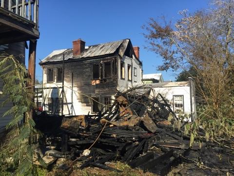House fire in Charleston SC 