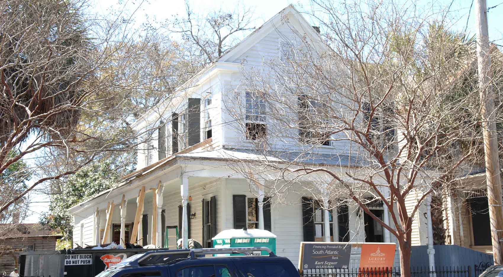 Historic home on Rutledge Ave in Charleston, SC 